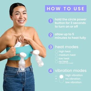 LaVie heated breast massagers